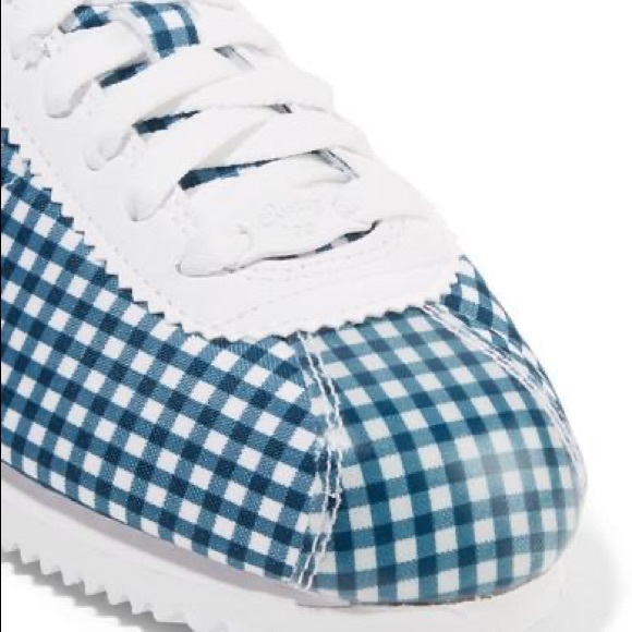 nike cortez gingham check